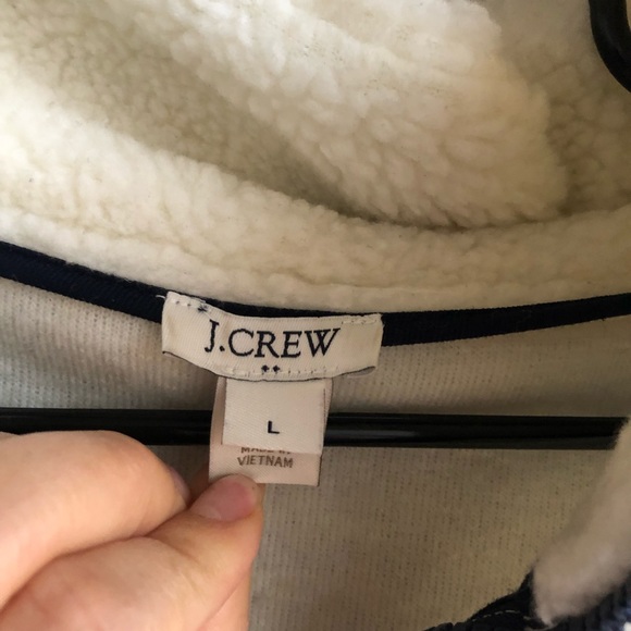 J. Crew Sherpa popover jacket - Picture 4 of 5